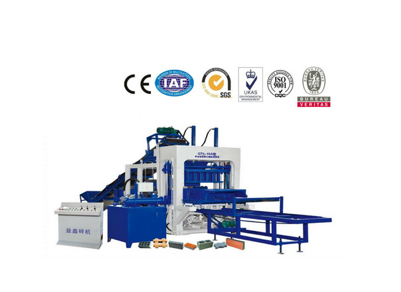 Qt10-15 Concrete Block Machine Line