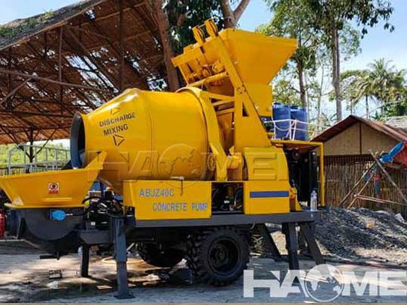 Concrete Mixer Pump