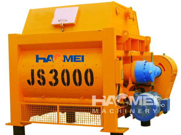 JS Horizontal Twin-shaft Concrete Mixer 