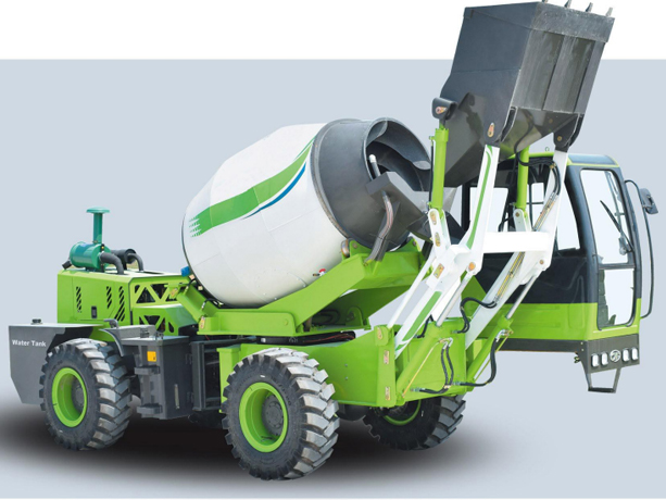 Self Loading Concrete Mixer 