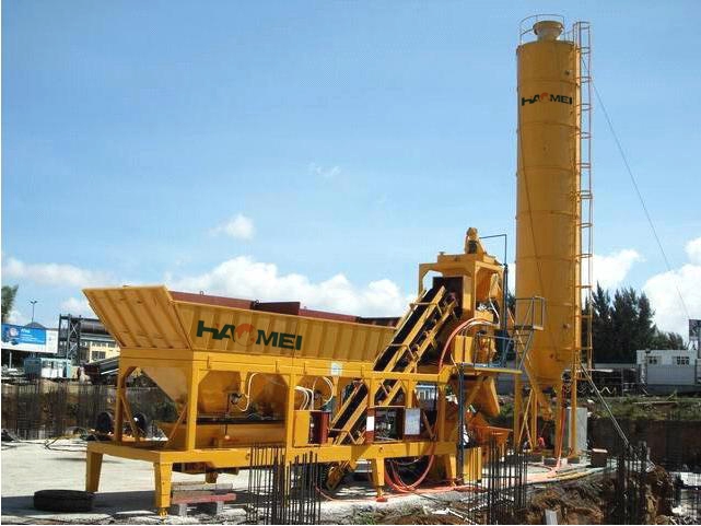 HZS25 Concrete Batching Plant 