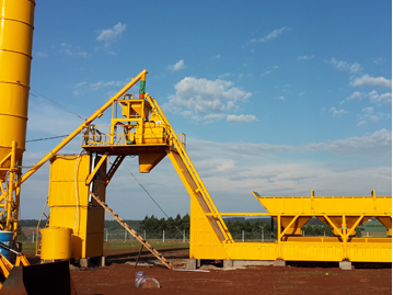 Foundation Free Concrete Batching Plant