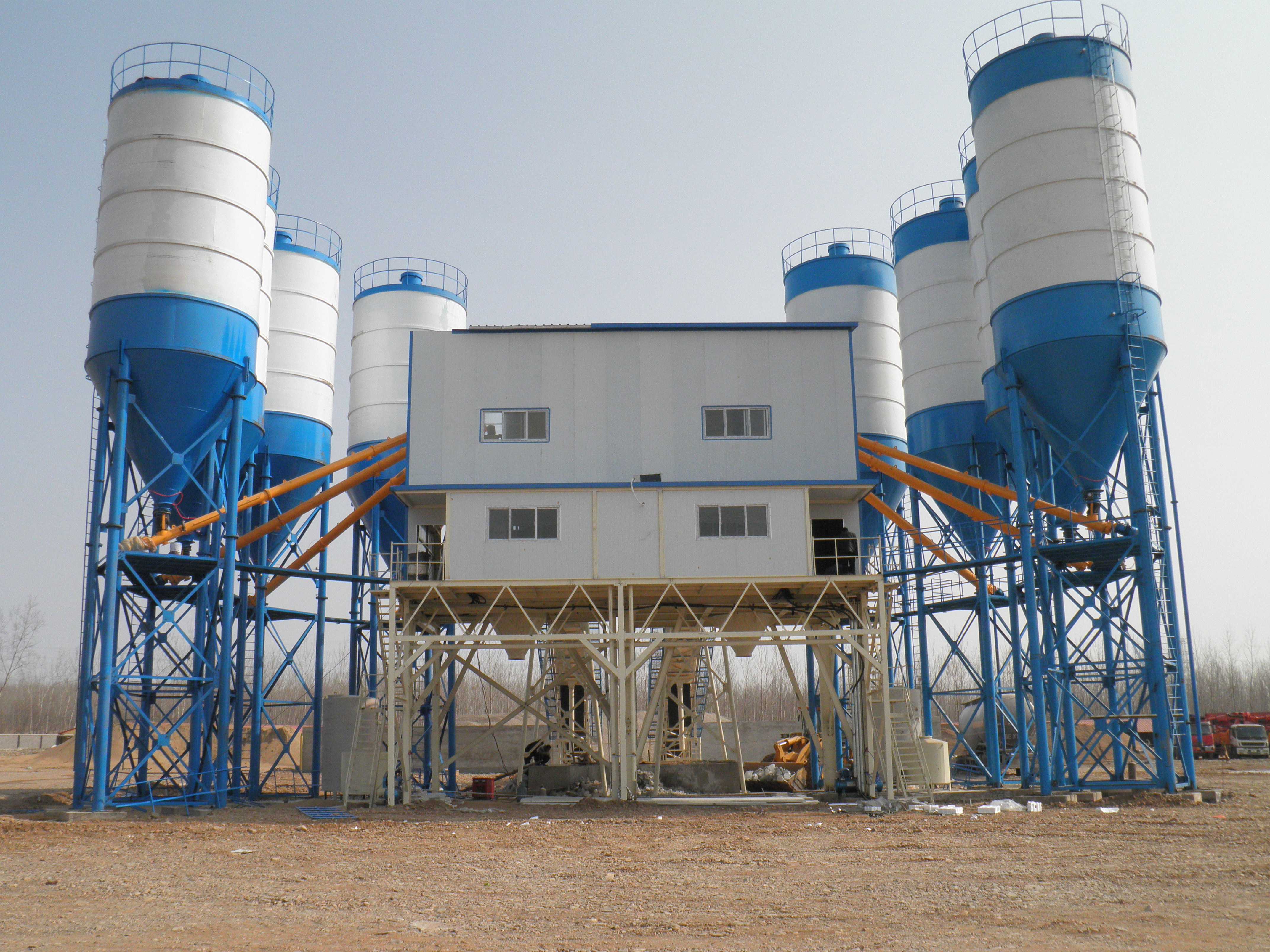 Central Mix Concrete Plant