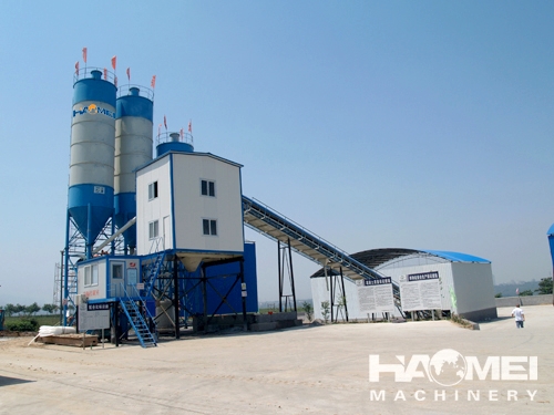 HZS50 Concrete Batching Plant