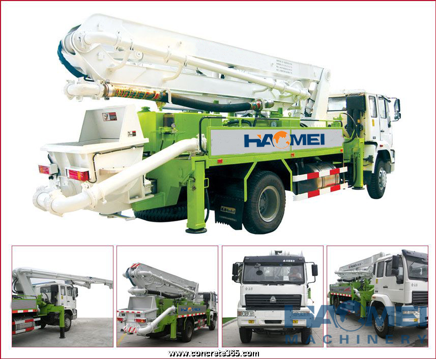 Truck Mounted Concrete Boom Pump