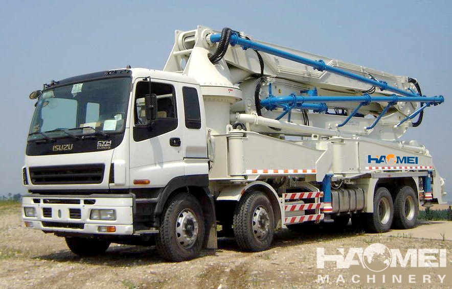 Truck Mounted Concrete Boom Pump