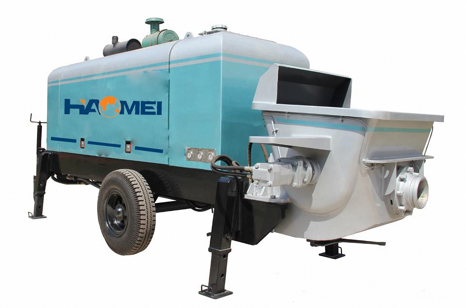 Mobile mini concrete pump price 